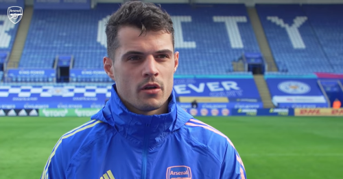 Granit Xhaka calls the Emirates his home after Arsenal transfer decision
