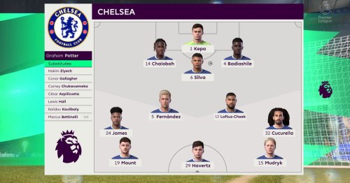 We simulated Chelsea vs Fulham to get a score prediction for Enzo Fernandez debut
