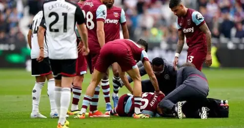 West Ham provide new George Earthy update after scary head injury hospitalises debutant