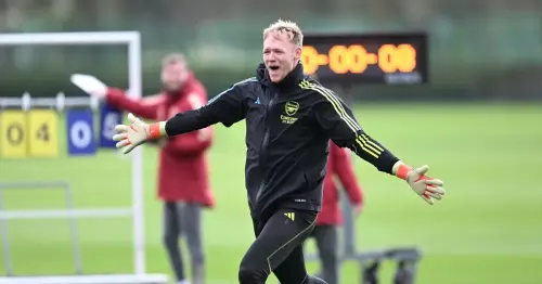 White injury, Ramsdale celebration – Five things spotted in Arsenal training before Man City tie