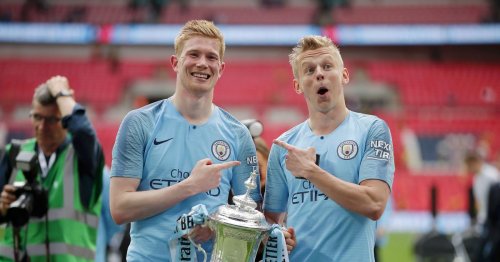 Oleksandr Zinchenko makes hilarious Kevin de Bruyne admission as Arsenal complete £32m transfer