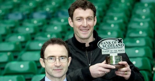 Chris Sutton aims jokey Celtic swipe at Martin O'Neill over 'nasty' Henrik Larsson comparison
