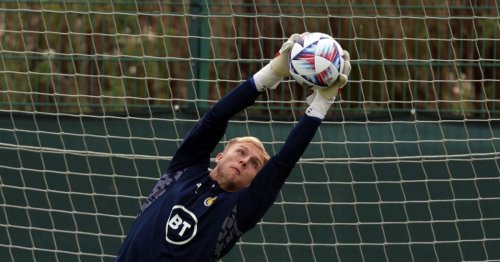 Robby McCrorie’s yellow card mystery explained as Rangers keeper booked during Scotland draw