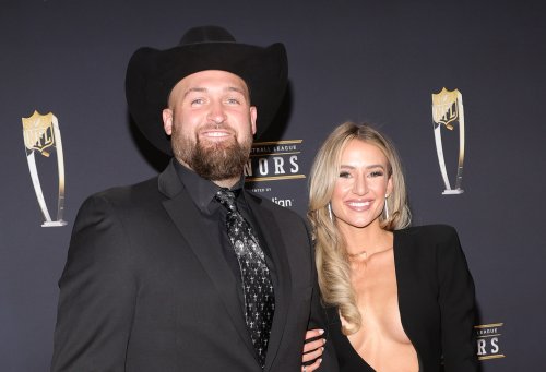 Broncos Star Dalton Risner’s Wife Whitney Clampitt’s Height-Illusion ...