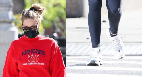 Jennifer Lawrence Gets Sporty in Nike Sneakers