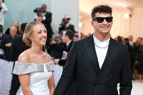 Patrick Mahomes Slips on Spiked Louboutins for Met Gala Red Carpet 2023 ...