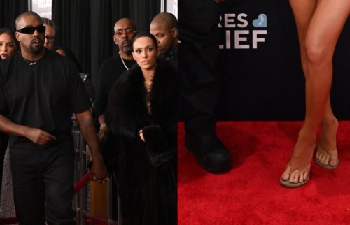 Kanye West’s Wife Bianca Censori Literally Bares It All in Sheer Dress