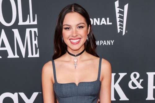 Olivia Rodrigo Embodies ’90s Edge in Minidress, Garters and Mary Jane ...