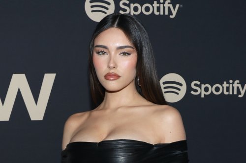 Madison Beer Celebrates Spotify’s Best New Artists in Black Minidress & Strappy Sandals