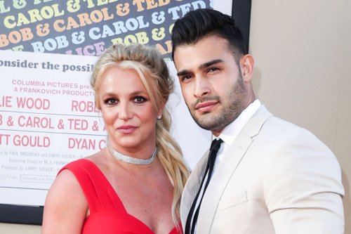 Fighting in Heels, Britney Spears Punches Fiancé Sam Asghari Into the Pool at Las Vegas Resorts World in Fight Scene