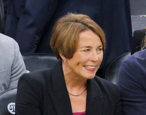 Maura Healey Sits Courtside With Kate Middleton At Celtics Basketball ...