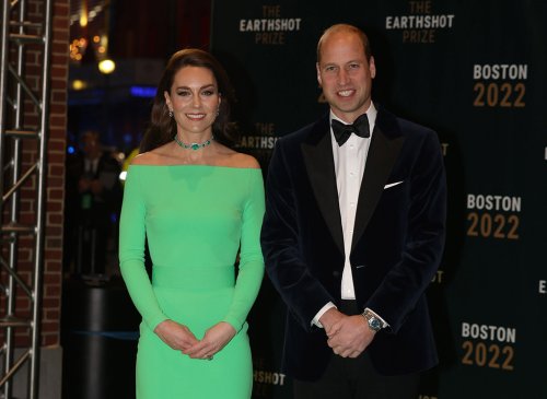 Kate Middleton Goes Bold in a Neon Lime Green Gown, Emerald Encrusted Jewelry and Sparkling Pumps at Earthshot Prize 2022