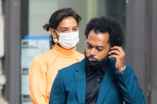 Katie Holmes Delivers Big-Toe Glamour in Strappy Sandals With New Boyfriend Bobby Wooten III