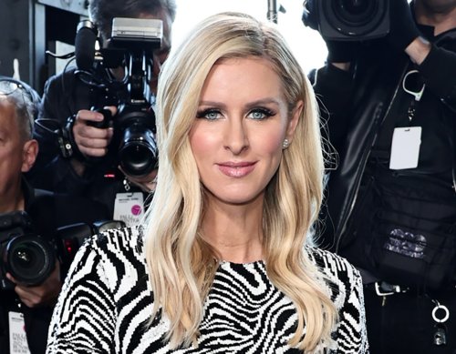 Nicky Hilton Gets Wild in Sequined Zebra Print Dress & Black Pumps at