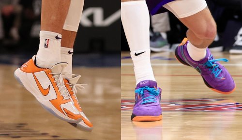 Devin Booker’s On-Court Sneaker Style [PHOTOS]