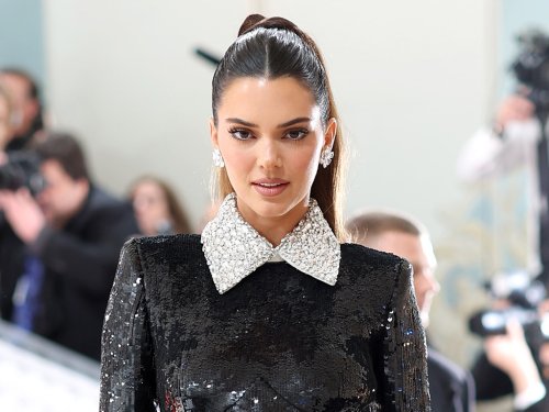 Kendall Jenner at Met Gala Reaches New Heights in 8-Inch Heels & Marc ...