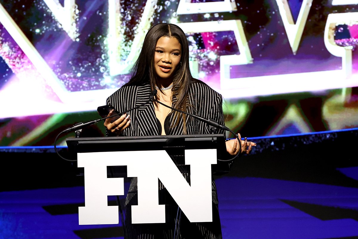Storm Reid Says Fashion is ‘Boundless’ and Has ‘Opened Countless Doors’ as She Accepts Style Influencer of the Year at FN Achievement Awards 2023