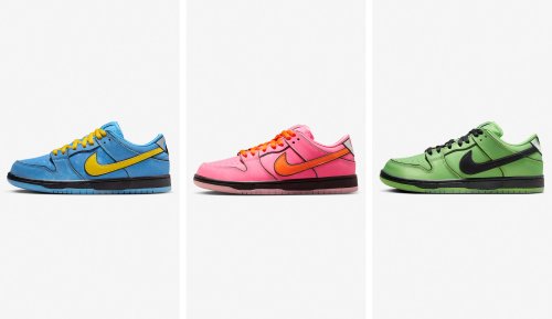 Nike’s Highly Anticipated Trio of ‘Powerpuff Girls’ SB Dunks Are Releasing in Mid-December
