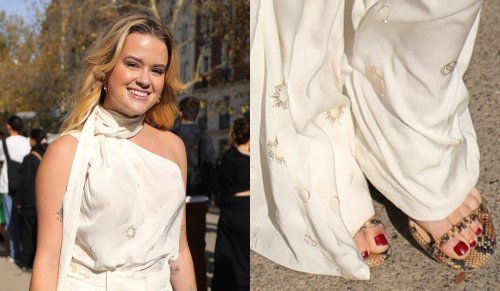 Reese Witherspoon’s Daughter Ava Phillippe Brings Wild Flair to Stella McCartney’s Spring 2024 Show With Snakeskin Sandals
