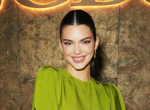 Kendall Jenner Pops in Lime-Green Victoria Beckham Dress and The Row ...