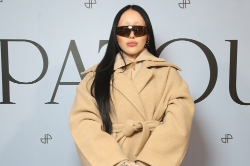 Noah Cyrus is Chicly Wrapped in Camel Coat and Heels for Patou’s Fall ...