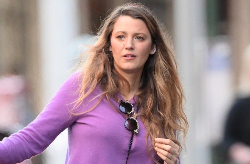 Blake Lively Gets Colorful in Nike AF1 Shadow Sneakers With Ryan Reynolds in NYC
