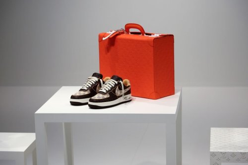âNike Relicsâ Auction With Sothebyâs Features Nike Air Force 1 x Louis Vuitton by Virgil Abloh 