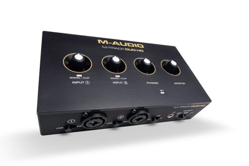 The New M-Track Duo HD From M-Audio Is A Two-Channel USB Interface For $99