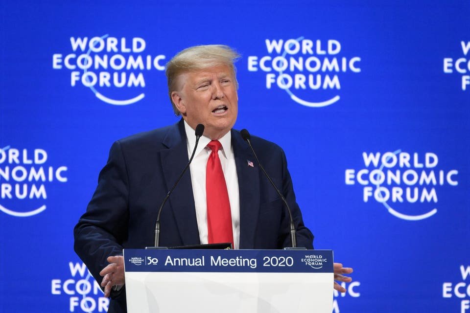 Trump Heads To Davos As Coinbase Rejects Crypto Bill: A Power Shift