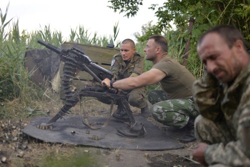 Drones Give Ukraine’s Grenade Machine Guns A Deadly New Trick
