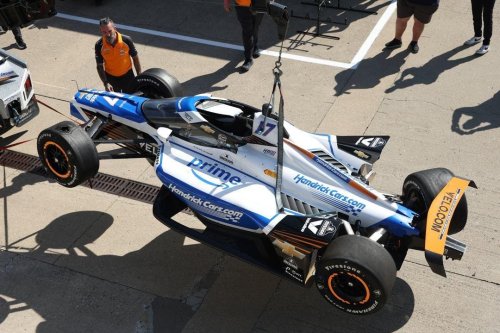 NASCAR’s Kyle Larson Explains Crash During Indianapolis 500 Open Test