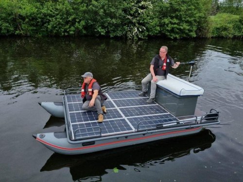 Irish Company Markets Boat With Deck Made From Solar Panels