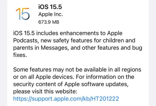 iOS 15.5: Apple Urges iPhone Users To Update For Cool New Features