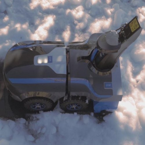 Here's A Robot That Will Mow Your Lawn, Rake Your Leaves, And Shovel Your Snow