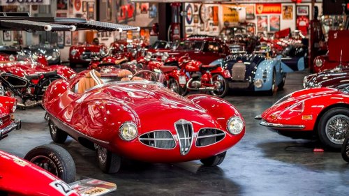Mega-Collection Of 120 Vintage European Sports Cars–Ferraris, Mercedes And MGs–Heads To Auction (Photos)