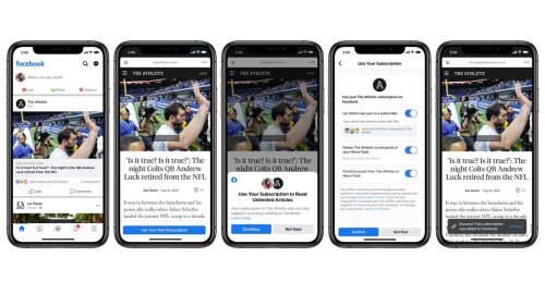 Facebook’s News Subscription Challenges Apple News+, Threatens Flipboard And Google’s Coming News Product