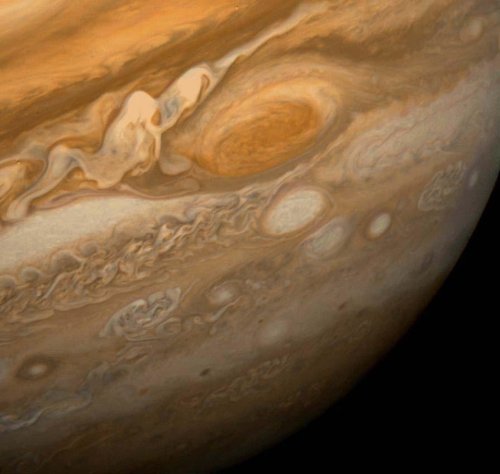 Jupiter's Great Red Spot Gets Its First-Ever Close Up Today