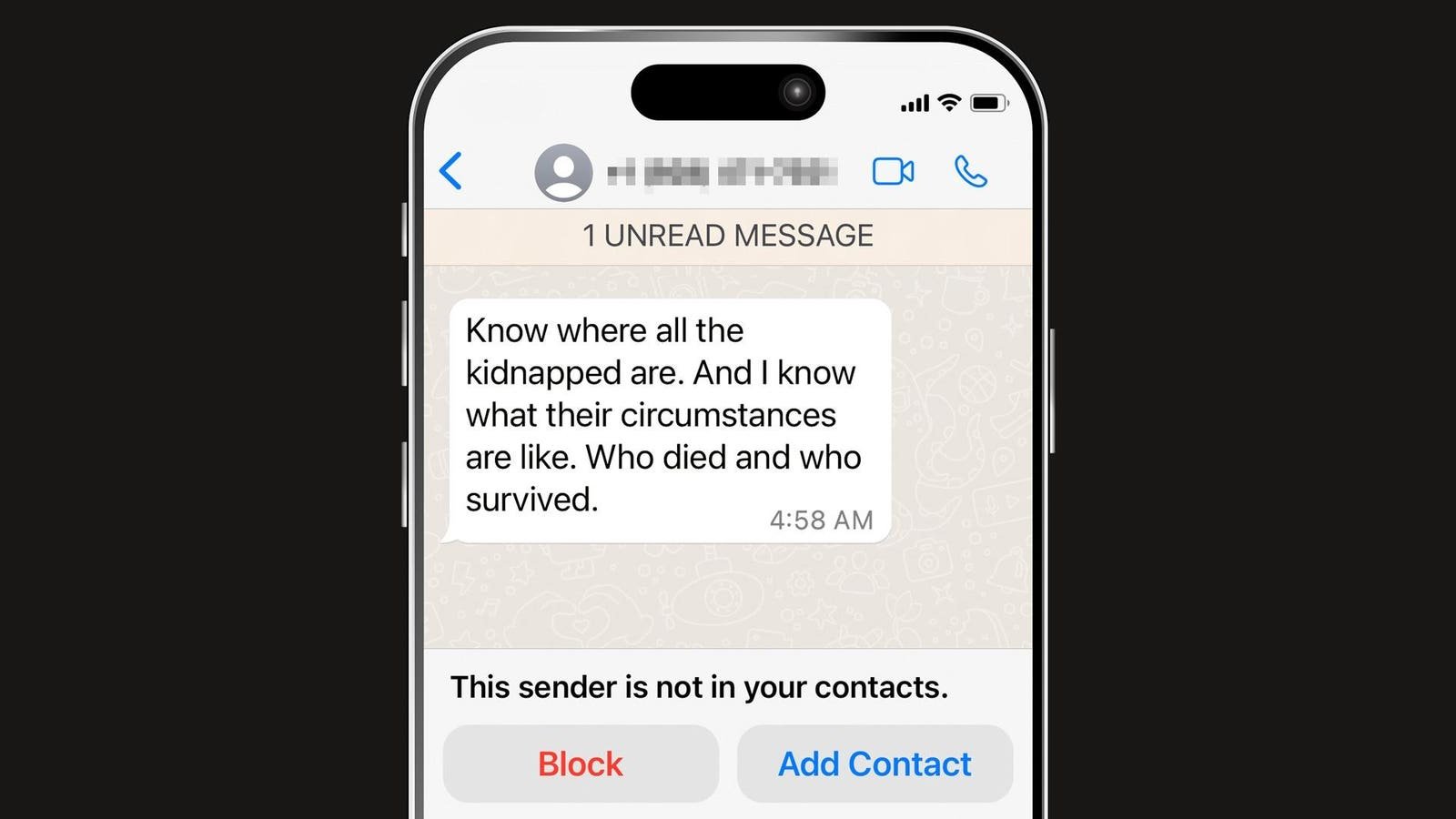Israeli Hostages’ Family Members Are Being Threatened By Suspicious Texts