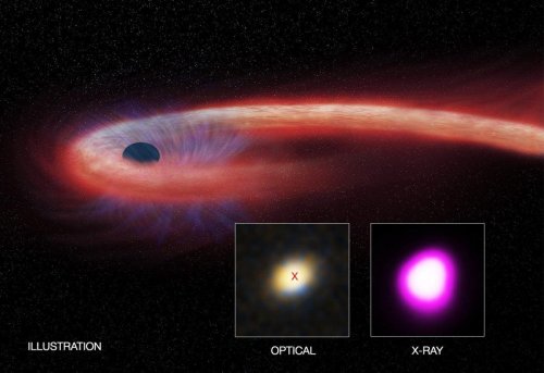 Black Hole Caught Devouring Star For An Entire Decade