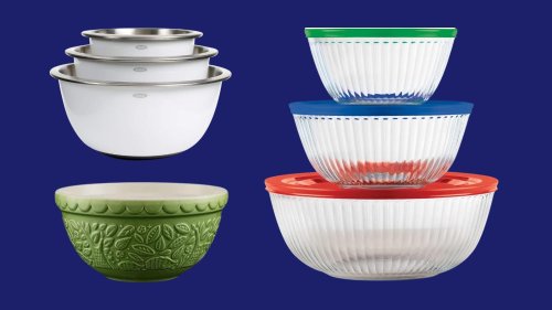 The 8 Best Mixing Bowls That Are Lightweight And Versatile