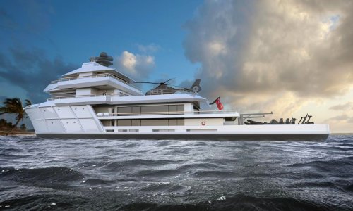 200-Foot-Long Expedition Yacht Blends Superyacht Luxury With Commercial-Grade Capability