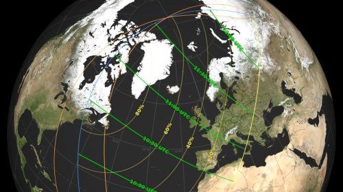 Where To See 2025’s First Solar Eclipse, From North America To Europe And Africa