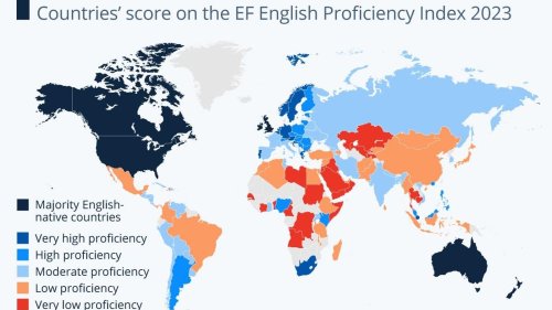 The Countries With The Best English Speakers [Infographic]