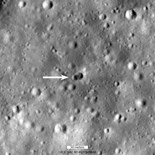 A Mystery Rocket Left A Crater On The Moon
