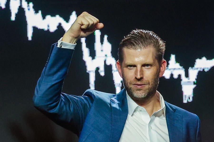How Eric Trump Got Rich From Bitcoin While Losing Investors A Fortune