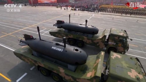 China Navy Reveals New Large Underwater Robot Which Could Be A Game Changer