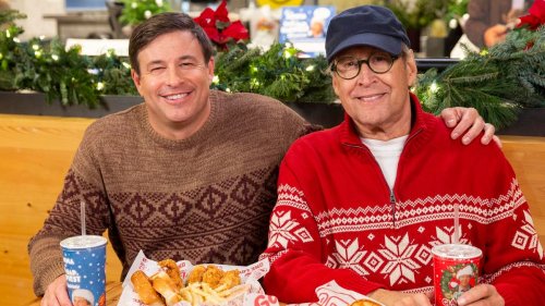 Chevy Chase And Todd Graves Kick Off Holidays During Lighting Ceremony In Chicago