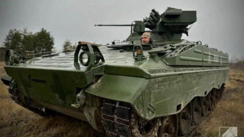 Ukraine’s 25th Air Assault Brigade Just Got ‘Tron-Like’ German Fighting Vehicles