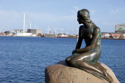The Little Mermaid Of Copenhagen, Denmark