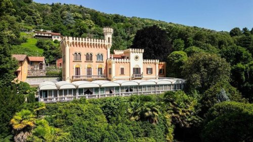 Villa Above Italy’s Lake Maggiore Holds Fast To Its Classical Patina